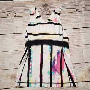 LULULEMON push your limit splatter paint tank top 4